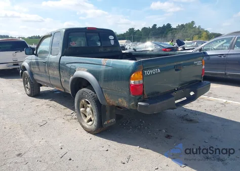 2003 Toyota Tacoma Base V6 z USA, uszkodzony, nr VIN 5TEWN72N13Z224721